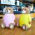 Cute Cartoon Animal Bear Double Layer Glass Cup Water Cup HeatResistant Color Tumbler Gift for Students and Children