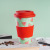 Cross-Border 470ml Bamboo Fiber Coffe Cup Fresh Heat Insulation Degradable Couple Mug Decals Gift Cup