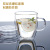 Double Layer Clear Glass Cup with Cover Spoon Heat Insulation Tea Cup Home Office Creative Coffee Cup with Handle