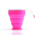 Silicone Folding Cups Portable Telescopic Sports Cup Bottle Creative Mouthwash Tooth Cup Factory in Stock Wholesale