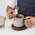 Gift Coffee Milk Hand Painted Black Tea Underglaze Porcelain Water Cup Creative Office Breakfast Mug