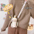 Clear Water Cup Ins Style Cute Sweet Portable Crossbody Good-looking Transparent Pc Cup Bear Adult Large Cup