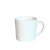 Bone-China Cup European Style Gifts Office Mug White Creative Breakfast Milk Cup Fashion Simple White Ceramic Cup