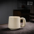 Ceramic Fat Handle Mug Ins Style Retro Simple Big Ears Milk Coffee Cup Water Cup Fat Ceramic Cup