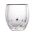 Girl Heart Cute Double-Layer Cartoon Duck Milk Cup Heat Insulation Bear Shape Transparent Borosilicate Glass Gift Cup