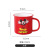 Disney Children's Tableware Cup Mickey Minnie Cartoon Porcelain Mug Water Cup Milk Breakfast Cup 350 Ml