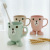 Cartoon Cute Children's Teeth Brushing Cup Cup Gargle Cup Baby Washing Cup Student Drop-Resistant Tooth Mug Cup