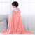 Children's Bath Towel Cape Quick-Drying Coral Fleece Bathrobe Hooded Cartoon Cloak Baby Baby's Blanket Baby Bath Bath
