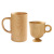 Japanese-Style Wooden Cup Creative Wooden Mug Coffee Cup Household Solid Wood Handle Tumbler