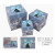 Factory in Stock Supply Square 3 Set Gift Box Child and Mother Rivet Small Fresh Floral Dot Paper Packing Box