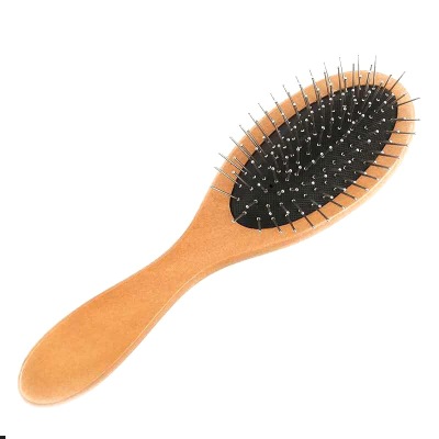 Factory Wholesale Theaceae Air Cushion Massage Comb Health Comb Pet Comb Anti-Static Wig Steel Tooth Comb
