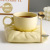 Good-looking Ceramic Mug Household Drinking Cups Coffee Cup Ins Style Design Sense Office Cup Couple Style