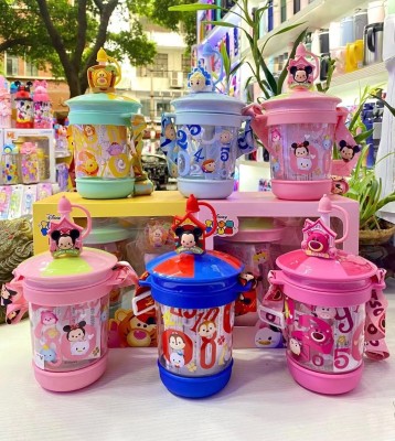 Disney Children's Cups Tritan Food Grade Student Adult Maternity Girl Blending Cup Straw Cup