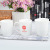 Reinforced Bone Porcelain Roast Flower Coating Thermal Transfer Advertising Creative Personality Simplicity Gift Cup