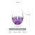 Household Drinking Cups Nordic Creative Starry Sky Egg-Shaped Cup Crystal Glass Juice Cold Drink Breakfast Milk Cup