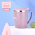 Stainless Steel Water Cup Ins Style Nordic Style Mug with Lid DoubleLayer Heat Insulation Kid's Cup OnePiece Delivery