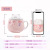 Costa Peekaboo Mug with Lid Girl Heart Large Capacity Female Cute Creative Ceramic Cup Breakfast Cup