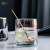 Creative Irregular Colorful Glass Ins Style Cup Used in Home Light Luxury Water Cup Milk Juice Cup Whiskey Shot Glass