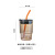 Bamboo Joint Cup Goodlooking Glass Cup Straw Style Bamboo Joint Cup Student Household Coffee Cup Portable Large Capacity
