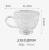 SUNFLOWER Relief Glass Cup Breakfast Female Home Beer Mugs Souvenirs Cup Small Gift Milk Tea Cup Wholesale