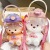 Influencer Cute Bear Water Cup Large Capacity Goodlooking Girls' Cup Portable Children's Straw Cup Summer Girls' Kettle