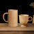 Japanese-Style Wooden Cup Creative Wooden Mug Coffee Cup Household Solid Wood Handle Tumbler