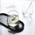 Luxury Nordic Style Amber Colorful Hexagonal Creative Glass Cup Internet Celebrity Household Juice Glass Water Cup Set
