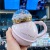 Planet Mug with Lid Good-looking Drinking Cup Ceramic Cup Ins Style Cartoon Cute Girl Student Korean Style