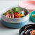 Quality Western Style Salad Ceramic Plate Fruit Dessert Food Plate Chain Hotel Western Cuisine Plate Logo Customization
