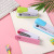 Factory Wholesale Hand-Held Large Stapler Office Stationery Students' Supplies Small Fresh Metal Effortless Stapler