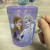 Disney Children's Stainless Steel Scale Drool Cup Kids Drink Water Drop-Resistant Household Straws Cartoon Milk Cup Baby