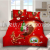 Christmas Series Cross-Border Three-Piece Amazon down Quilt Cover Brushed Four-Piece Foreign Trade Two-Piece Set Can Be Customized