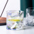 Baroque Cup Ins Style Household Glass Creative Drinking Cup Breakfast Milk Juice Cup Whiskey Shot Glass