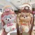 Influencer Cute Bear Water Cup Large Capacity Goodlooking Girls' Cup Portable Children's Straw Cup Summer Girls' Kettle