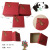 New Arrival Simple Special Paper Pattern Gift Box Valentine's Day Gift Three-Piece Kraft Paper Decal Paper Box