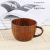 Style Wooden Cup Wooden Creative Japanese Style Beautiful Handy Insulated Tea Cup Wooden Coffee Cup Drinking Cup