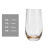 Glass Transparent Eggcup Cup Ins Style Milk Cup Juice Cup Tea Cup Household Drinking Cup Set