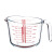 Fenix Household Heat-Resistant Transparent Glass Scale Measuring Cup Children's Milk Cup Water Cup Kitchen Microwaveable