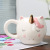 Cross-Border Unicorn Ceramic Cup Milk Breakfast Cup Rainbow Horse Cartoon Office Cup Home Creative Mug