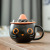 Xingba Feng Limited Edition Cute Mysterious Cat Cup Halloween with Cover Spoon Couple Gift Coffee Cup Mug