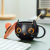 Xingba Feng Limited Edition Cute Mysterious Cat Cup Halloween with Cover Spoon Couple Gift Coffee Cup Mug