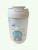 New Student Coffee Cup Portable Straw Style Double Drink Frosted Glass Water Glass Female Cute Handy Cup with Lid