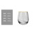 Glass Transparent Eggcup Cup Ins Style Milk Cup Juice Cup Tea Cup Household Drinking Cup Set