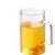 Glass Cup Tea Cup 1000ml Large Capacity Transparent Drinking Cup Simple Home Cup Men's Office Cover with Handle