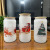 Sublimation Glass Mason Cup/20Oz Gradient Frosted Coke Cup Factory Single Layer Transparent Thermal Transfer Printing