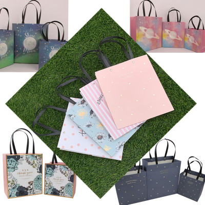 12 Gift Present Paper Bags Per Pack in Stock 19*11*22 New Fresh Hand Handle Gift Bag