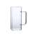 Glass Ins Goodlooking Square Water Cup Home Color Handle Breakfast Cup Internet Celebrity Transparent and Creative