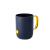 Luxury Wash Tooth Cup New Water Cup with Handle Electroplating Gargle Cup Hot and Cold Tea Container Hotel Washing Cup