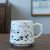 Ceramic Fat Handle Mug Ins Style Retro Simple Big Ears Milk Coffee Cup Water Cup Fat Ceramic Cup