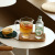 INS Internet Celebrity Glass New Stackable Fruit Tea Cup Milky Tea Cup Glass Hot Tea Juice Cup Dining Cup